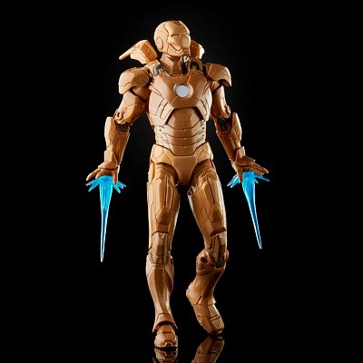 The Infinity Saga Marvel Legends Action Figure 2-Pack 2021 Happy Hogan & Iron Man (Iron Man 3) 15 cm